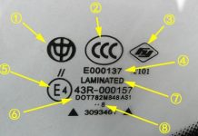 汽车工程师教你解读汽车玻璃标志含义 汽车玻璃标志含义