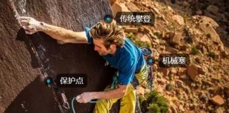 在结束攀登后再从岩壁上清除这些支点